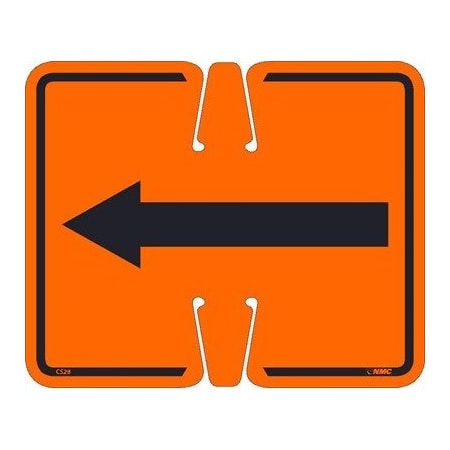 Nmc Safety Cone Arrow Sign CS28